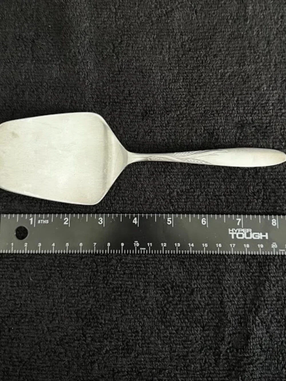 Vintage Stegor Stainless Wheat Pattern Pastry Server